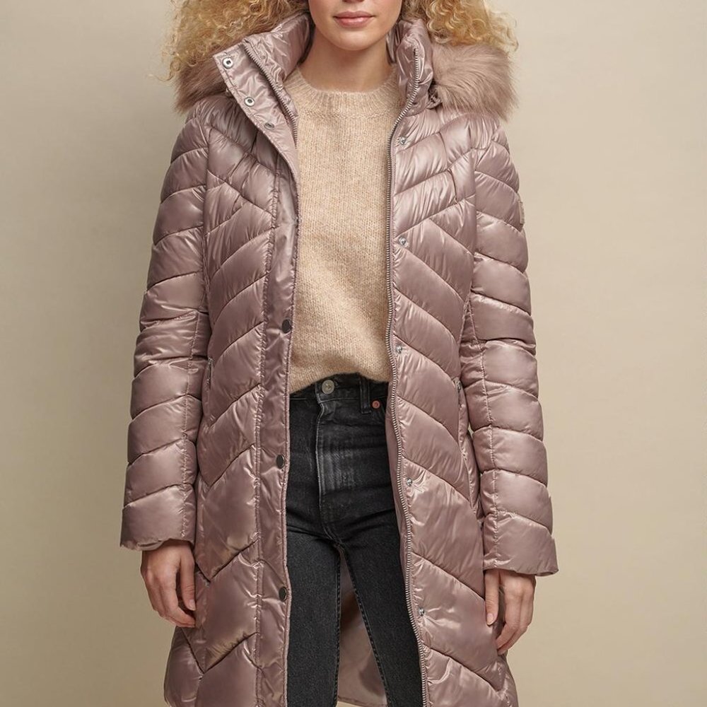 New with Tag KENNETH COLE Puffer Walker Coat